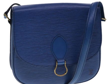 LOUIS VUITTON Epi Saint Cloud GM Shoulder Bag Toledo Blue M52195  ar12562 Discount