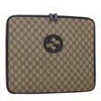 GUCCI GG Canvas Interlocking PC Case PVC Leather Beige 194297 yk7586 Online Hot Sale