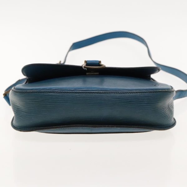 LOUIS VUITTON Epi Saint Cloud GM Shoulder Bag Toledo Blue M52195  bs18729 Online Hot Sale