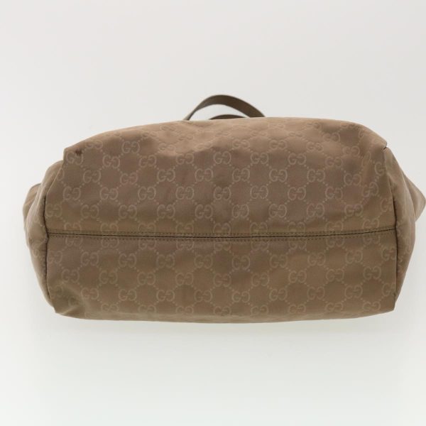 GUCCI GG Canvas Tote Bag Brown 282439 ar9229 Sale