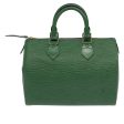 LOUIS VUITTON Epi Speedy 25 Hand Bag Borneo Green M43014  95240 Online Hot Sale