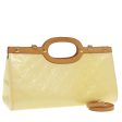 LOUIS VUITTON Monogram Vernis Roxbury Drive Hand Bag Perle M91374 Auth yk15602 For Discount