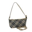 BURBERRY Nova Check Blue Label Shoulder Bag Canvas BlueNew bs12920 For Sale