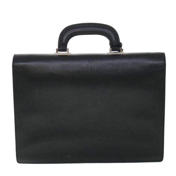 GUCCI Briefcase Leather Black am4997 Hot on Sale