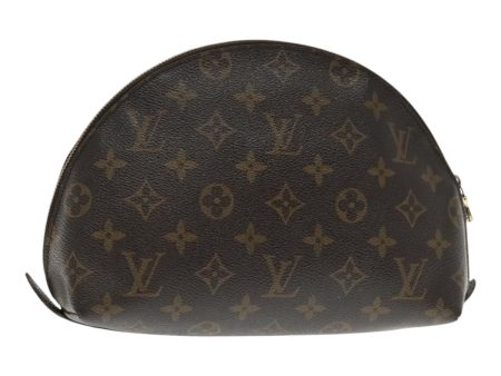 LOUIS VUITTON Monogram Trousse Demi Ronde Cosmetic Pouch M47520  94325 Hot on Sale