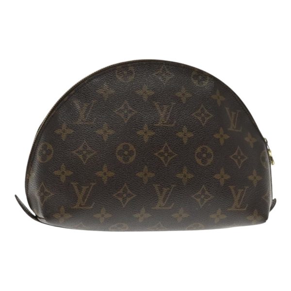 LOUIS VUITTON Monogram Trousse Demi Ronde Cosmetic Pouch M47520  94325 Hot on Sale