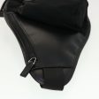 GUCCI Waist Bag Nylon Leather Black ki2883 Fashion