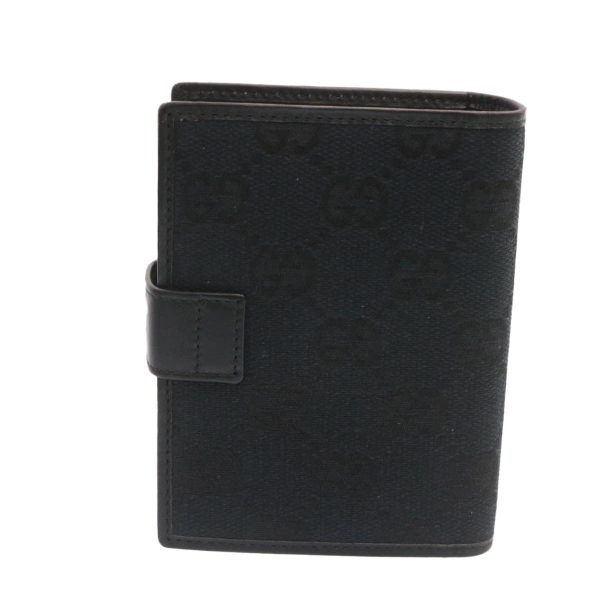 GUCCI GG Canvas Mini Notebook Cover Ballpoint Pen Black ds051 For Sale