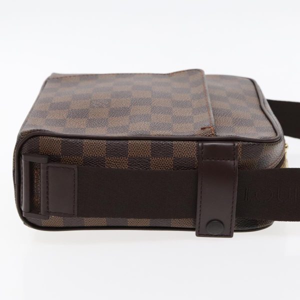 LOUIS VUITTON Damier Ebene Olaf PM Shoulder Bag N41442  95495 Hot on Sale