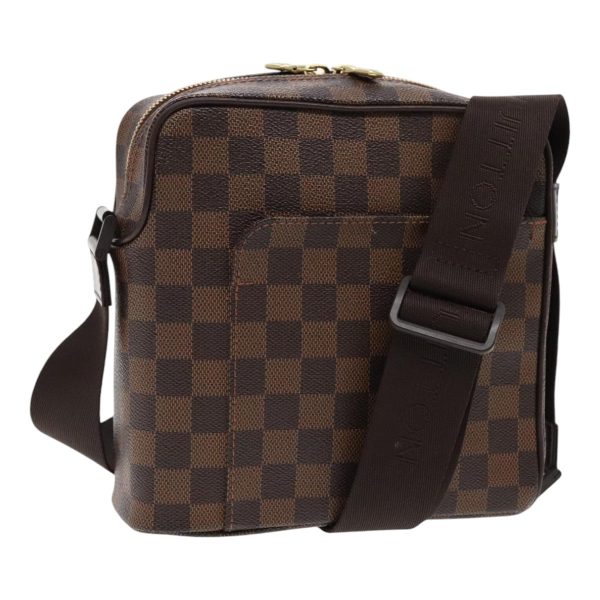 LOUIS VUITTON Damier Ebene Olaf PM Shoulder Bag N41442  95495 Hot on Sale