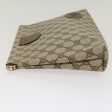 GUCCI GG Canvas Clutch Bag PVC Leather Beige 67-039-5229 yk8304 Fashion