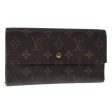 LOUIS VUITTON Monogram Portefeuille International Wallet M61217  bs18708 Fashion