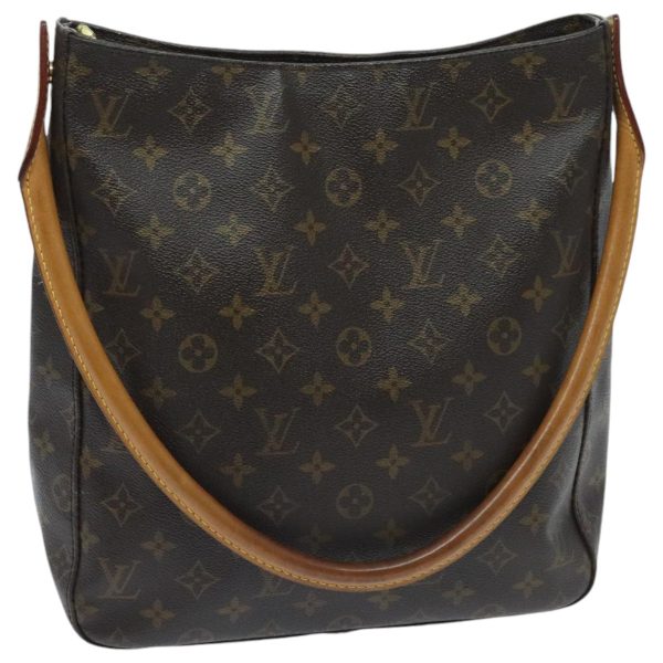 LOUIS VUITTON Monogram Looping GM Shoulder Bag M51145  95172 Fashion