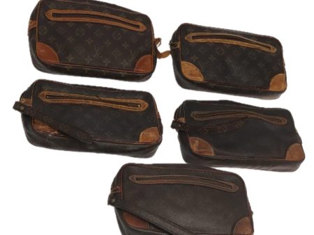 LOUIS VUITTON Monogram Marly Dragonne GM Clutch Bag 5Set M51825  95079 For Discount