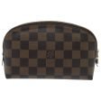 LOUIS VUITTON Damier Ebene Pochette Cosmetic PM Pouch N47516  yk15531 For Discount