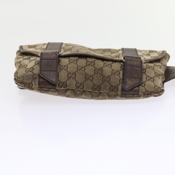 GUCCI GG Canvas Waist bag Beige 145851 57676 on Sale