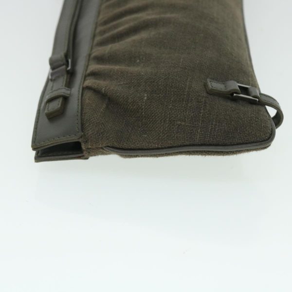 GUCCI Clutch Bag Canvas Gray bs8085 Online