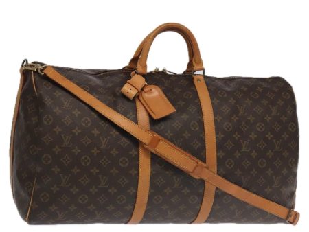 LOUIS VUITTON Monogram Keepall Bandouliere 60 Boston Bag M41412  95537 Online Sale