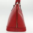 LOUIS VUITTON Epi Alma Hand Bag Castilian Red M52147  95958 Online Hot Sale