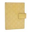 GUCCI Gucci Shima GG Day Planner Cover Leather Yellow 115241 am4214 Online Hot Sale