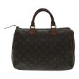 LOUIS VUITTON Monogram Speedy 30 Hand Bag M41526  94336 For Sale