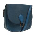 LOUIS VUITTON Epi Saint Cloud GM Shoulder Bag Toledo Blue M52195  bs18729 Online Hot Sale