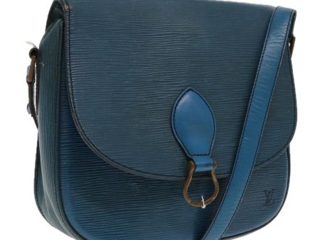 LOUIS VUITTON Epi Saint Cloud GM Shoulder Bag Toledo Blue M52195  bs18729 Online Hot Sale