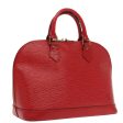 LOUIS VUITTON Epi Alma Hand Bag Castilian Red M52147  95958 Online Hot Sale