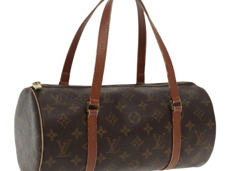 LOUIS VUITTON Monogram Papillon 30 Hand Bag M51385  ar12596 Fashion