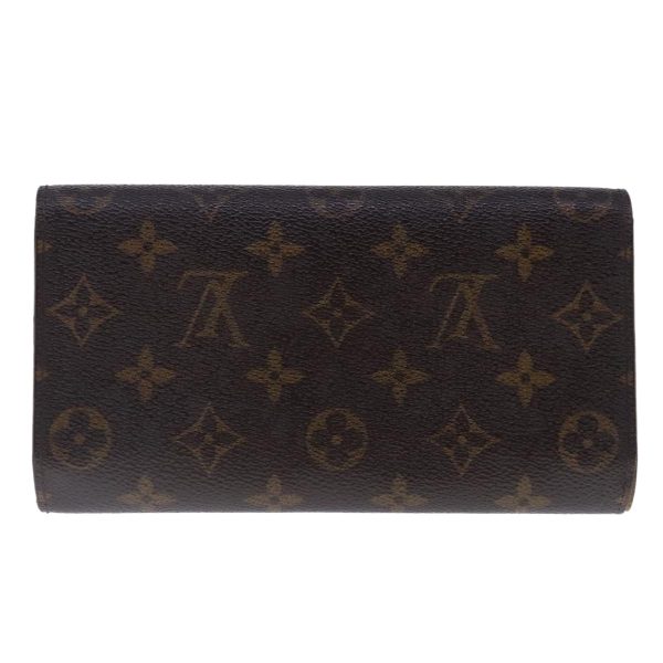 LOUIS VUITTON Monogram Portefeuille International Wallet M61217  bs18708 Fashion