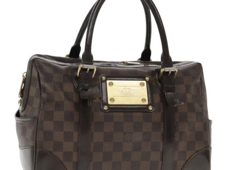 LOUIS VUITTON Damier Ebene Berkeley Hand Bag N52000  bs18853 Sale