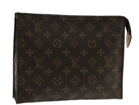 LOUIS VUITTON Monogram Poche Toilette 26 Pouch M47542  95526 Supply