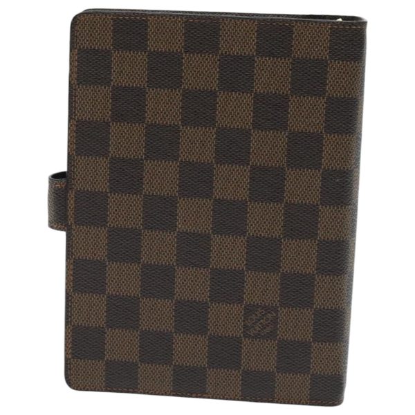 LOUIS VUITTON Damier Ebene Agenda MM Day Planner Cover R20240  ar12583 Discount