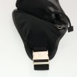 GUCCI Waist Bag Nylon Leather Black ki2883 Fashion