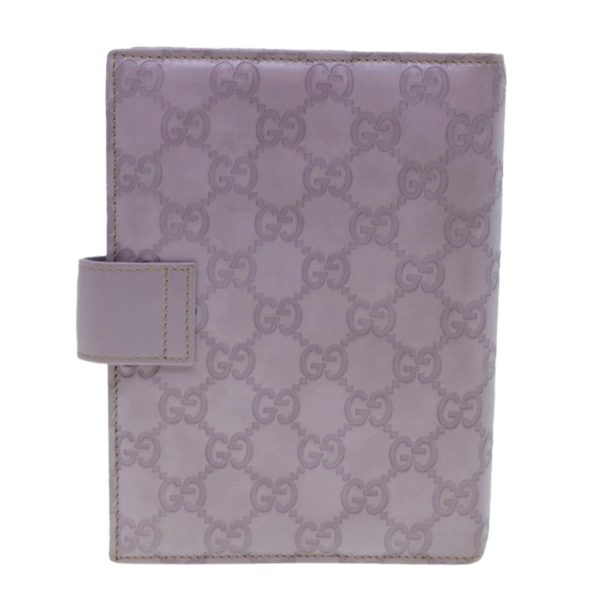 GUCCI GG Canvas Guccissima Day Planner Cover Purple 115241 yk7118 Discount