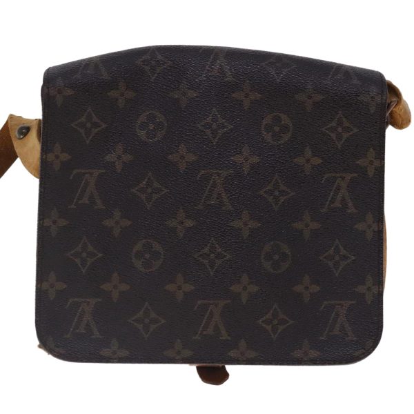 LOUIS VUITTON Monogram Cartouchiere MM Shoulder Bag M51253  bs18875 For Sale