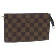 LOUIS VUITTON Damier Ebene Marais Pouch  96015 Online Sale