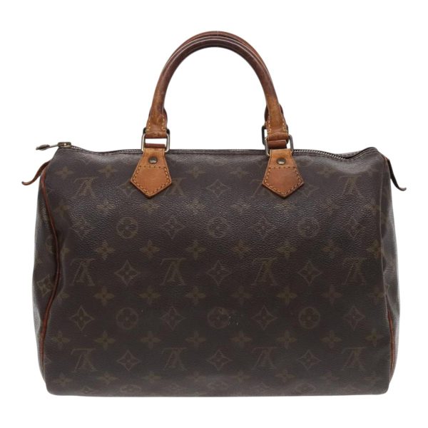 LOUIS VUITTON Monogram Speedy 30 Hand Bag M41526  95558 Cheap