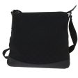 GUCCI GG Canvas Shoulder Bag Black 145857 ep2976 Cheap