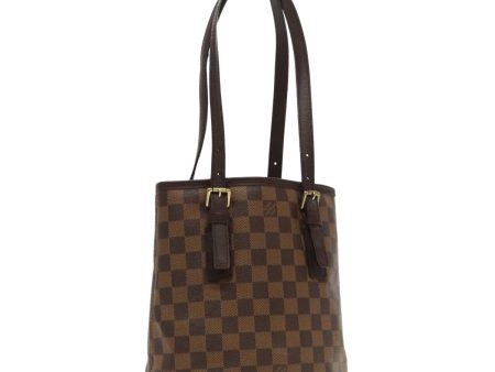 LOUIS VUITTON Damier Ebene Marais Shoulder Bag N42240  94831 Online now