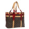 LOUIS VUITTON Monogram Ruby Salina MM Tote Bag Red M95611  bs18075 Sale