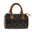 LOUIS VUITTON Monogram Mini Speedy Hand Bag M41534  94166 For Sale