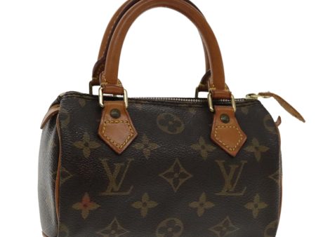 LOUIS VUITTON Monogram Mini Speedy Hand Bag M41534  94166 For Sale