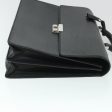 GUCCI Briefcase Leather Black am4997 Hot on Sale