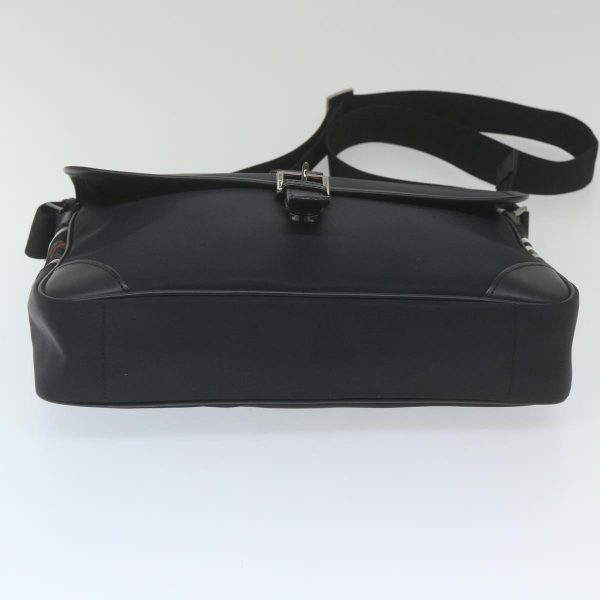 BURBERRY Black label Shoulder Bag Nylon BlackNew ep2490 Sale