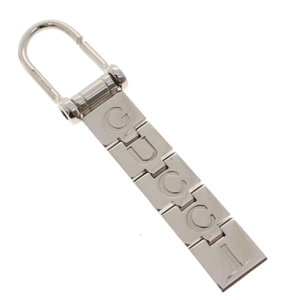 GUCCI Key Holder Metal Silver ac2001 For Cheap