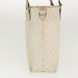 GUCCI GG Canvas Tote Bag PVC Leather White 189896 39964 Online Hot Sale