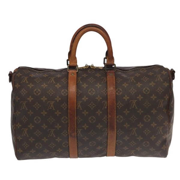 LOUIS VUITTON Monogram Keepall Bandouliere 45 Boston Bag M41418  am7009 For Cheap