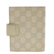 GUCCI Gucci Shima GG Day Planner Cover Leather White 115240 am4213 Online