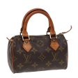 LOUIS VUITTON Monogram Mini Speedy Hand Bag M41534  95492 Discount